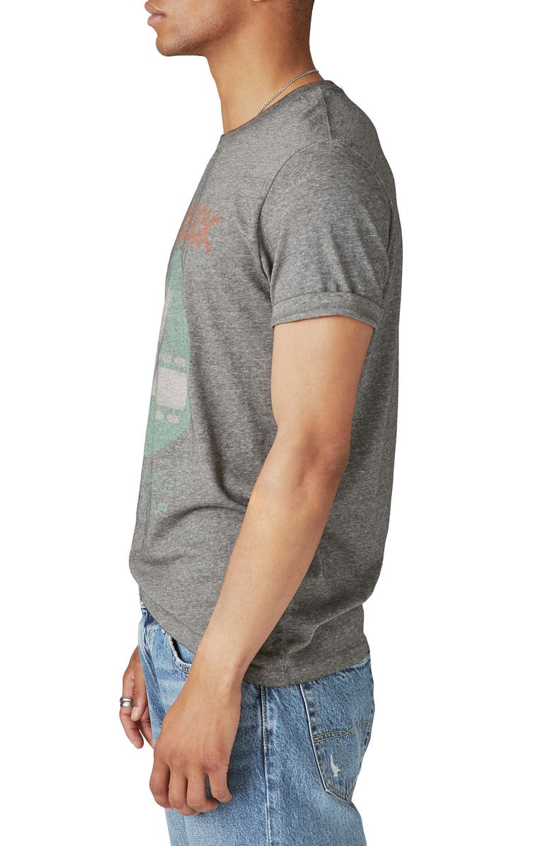 Lucky Brand Woodstock Graphic Tee, Alternate, color, 