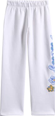 Vintage Havana Kids' Vacay Appliqué Wide Leg Sweatpants