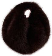 Naked Wardrobe Mini Faux Fur Bag
