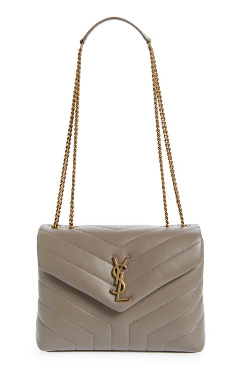 Small Loulou Chain Leather Shoulder Bag