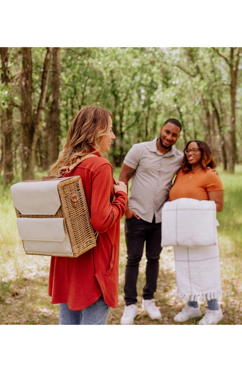 Picnic Time Corsica Wine & Cheese Picnic Basket, Alternate, color, 