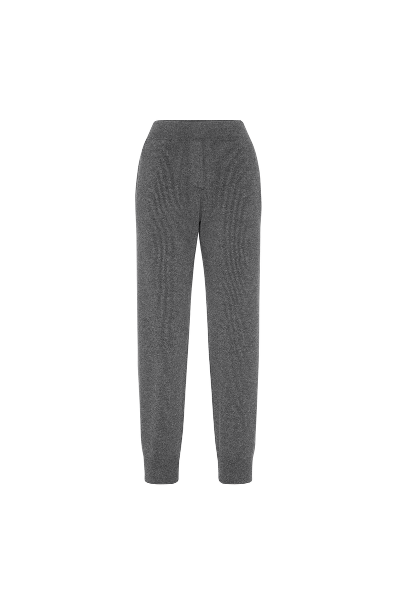 Brunello Cucinelli Cashmere knit trousers, Main, color, Lead