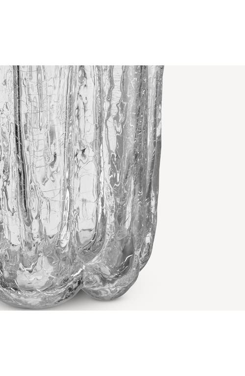 Kosta Boda Crackle Small Vase In Clear