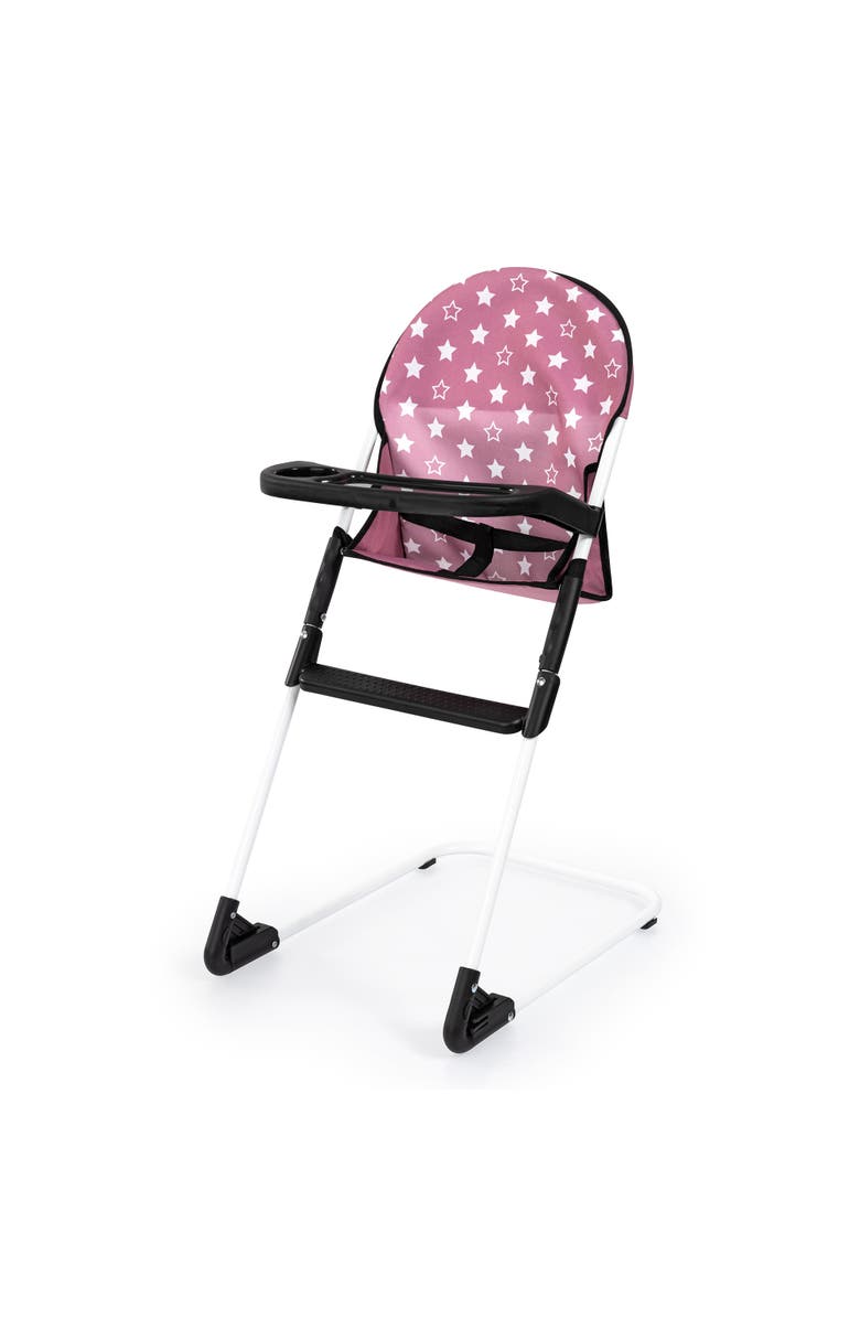 Bayer Design Cozy 3Piece Set Pram, Highchair & Bag For Dolls Up To 18 Inches, Alternate, color, Multicolored
