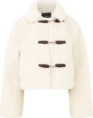 French Connection Alex Faux Shearling Jacket