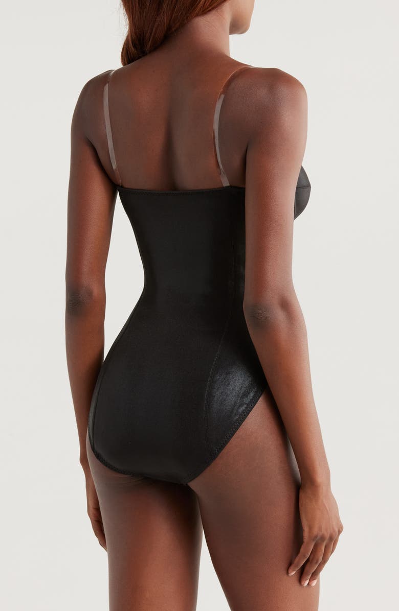 Norma Kamali Corset One-Piece Swimsuit, Alternate, color, 