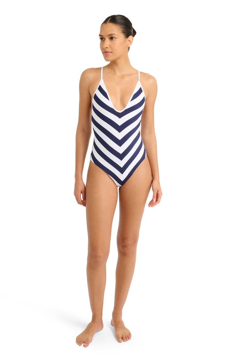 Onia Tropez One Piece Swimsuit, Main, color,