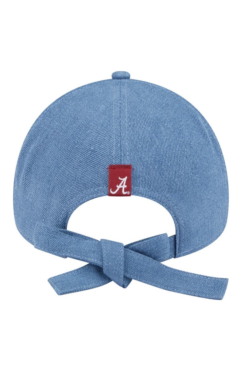 New Era Women's New Era Denim Alabama Crimson Tide A-Frame 9FORTY Adjustable Hat, Alternate, color, Denim