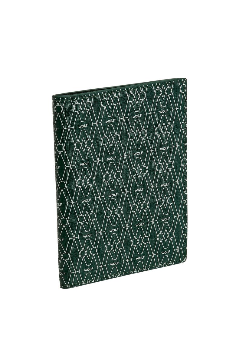WOLF Signature Passport Sleeve, Alternate, color, Green