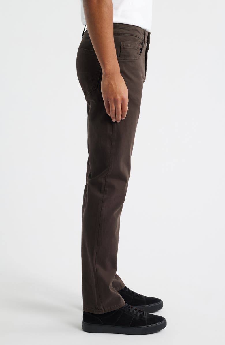 Mavi Jeans Zach Straight Leg Twill Pants, Alternate, color, After Dark Casual Twill