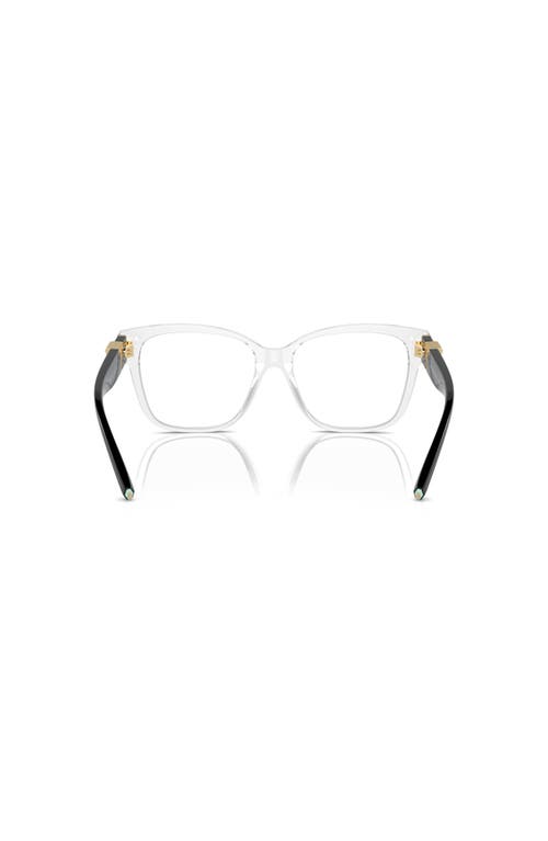 Tiffany & Co . 54mm Square Optical Glasses In Metallic