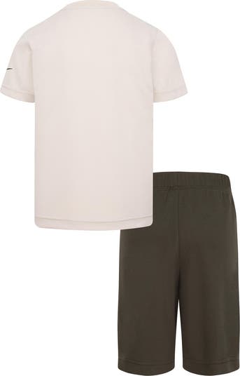 Kids' Go Time Short Sleeve Shirt & Mesh Shorts Set