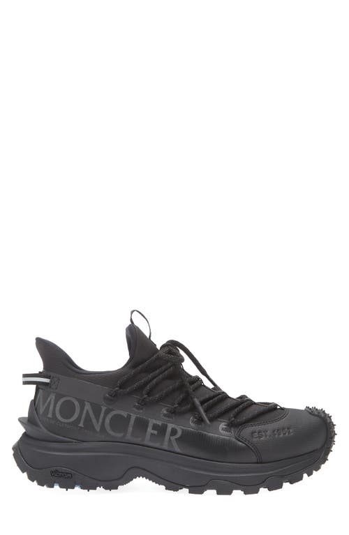 Moncler Trailgrip Lite2 Low Top Sneakers In Black