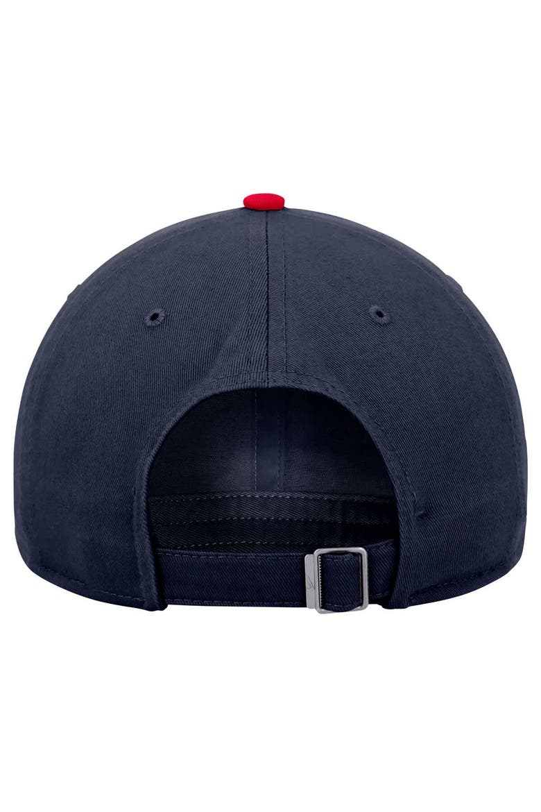 Men's Nike Navy UConn Huskies Colorblock Club Adjustable Hat, Alternate, color, Navy
