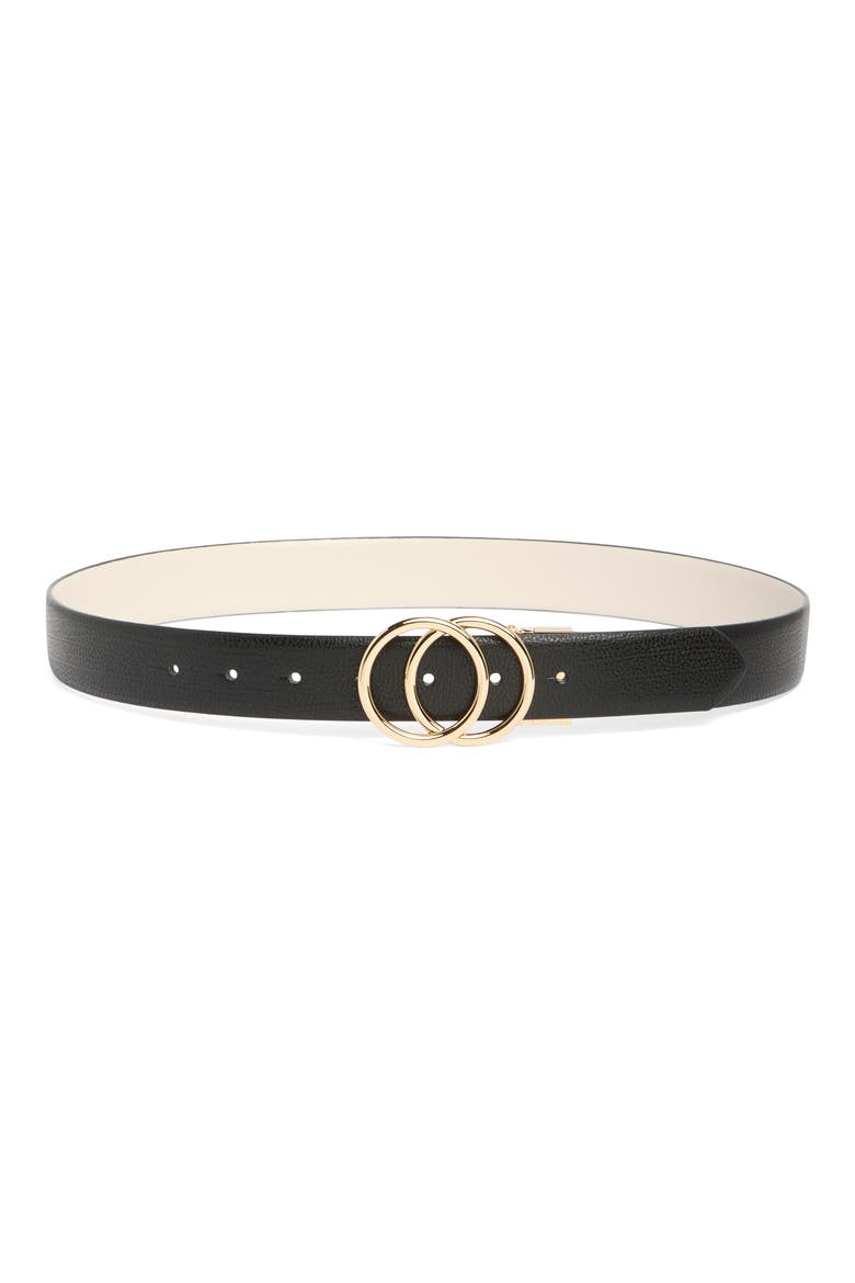Double Circle Buckle Reversible Belt (Women) | Nordstromrack