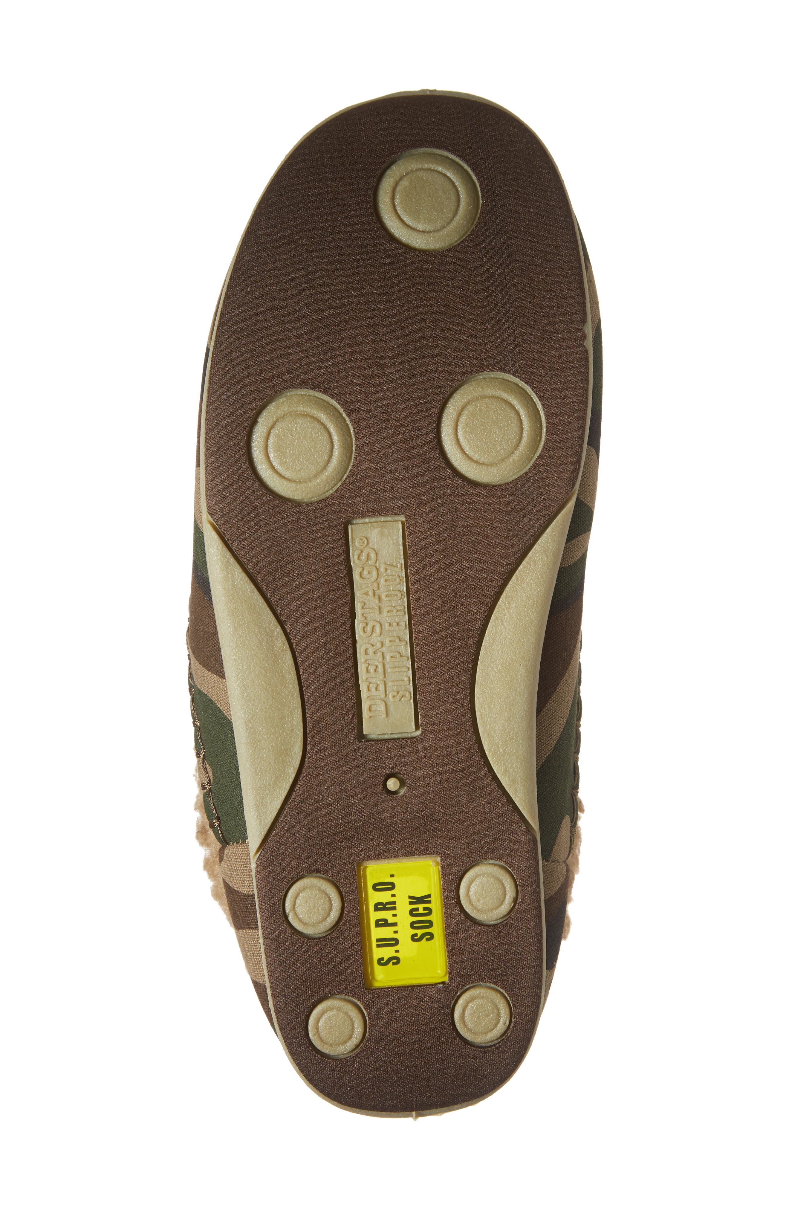Deer Stags 'Nordic' Slipper, Alternate, color, Camoflauge