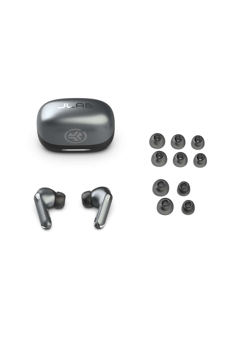 JLab Epic Pods ANC Dual Driver True Wireless Earbuds, Alternate, color, Black