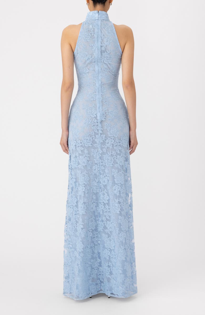 SAU LEE Gillian Lace Sleeveless Gown, Alternate, color, Sky Blue