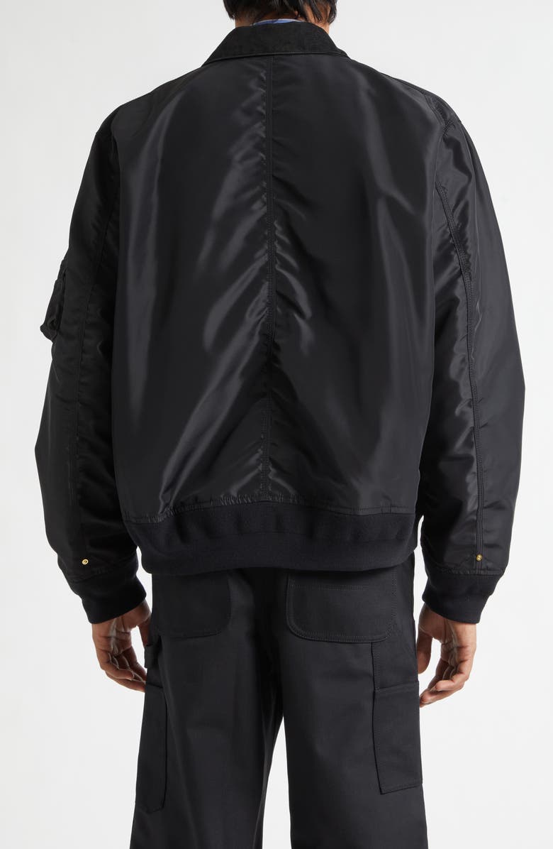 Sacai Carhartt WIP Nylon Twill & Duck Canvas Blouson Jacket