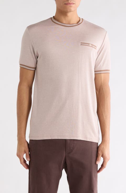 Tipped Crewneck T-Shirt