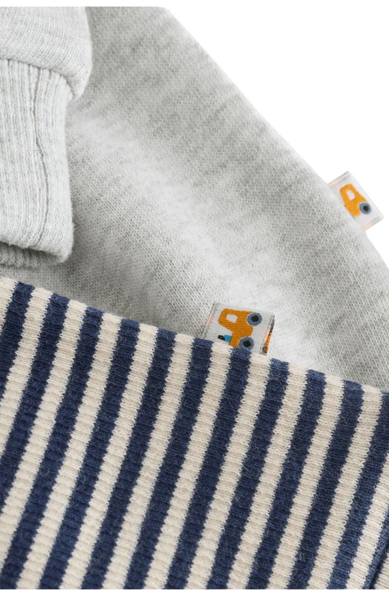 NEXT Farmyard Embroidered Cotton Sweatshirt & Rib Leggings Set, Alternate, color, Multi