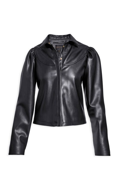 As By Df Fallon Recycled Leather Shacket