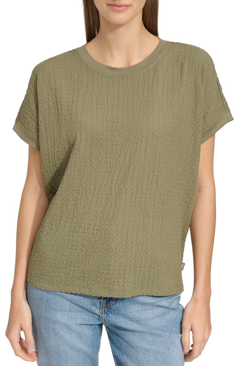 Andrew Marc Puckered Top, Main, color, 