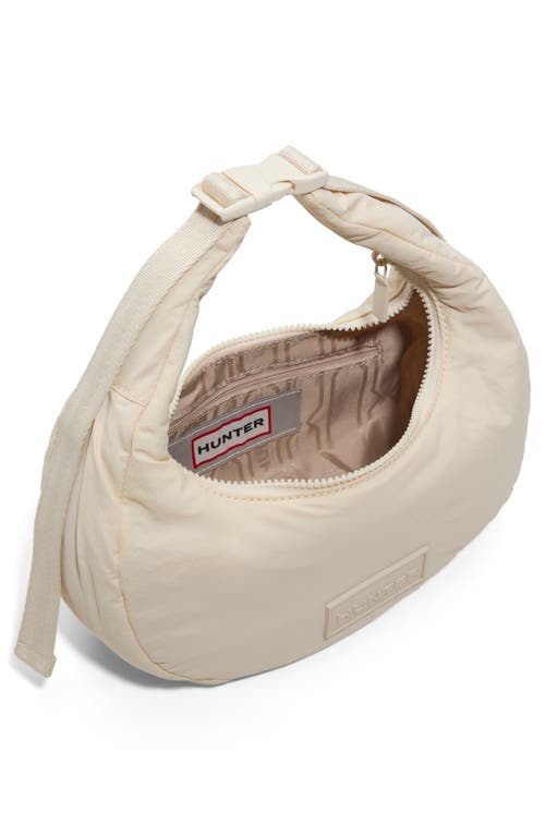 Shop Hunter Mini Lune Shoulder Bag In Cream