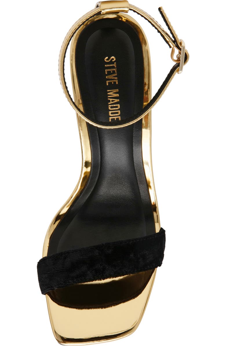 Steve Madden Luxedo Ankle Strap Sandal, Alternate, color,