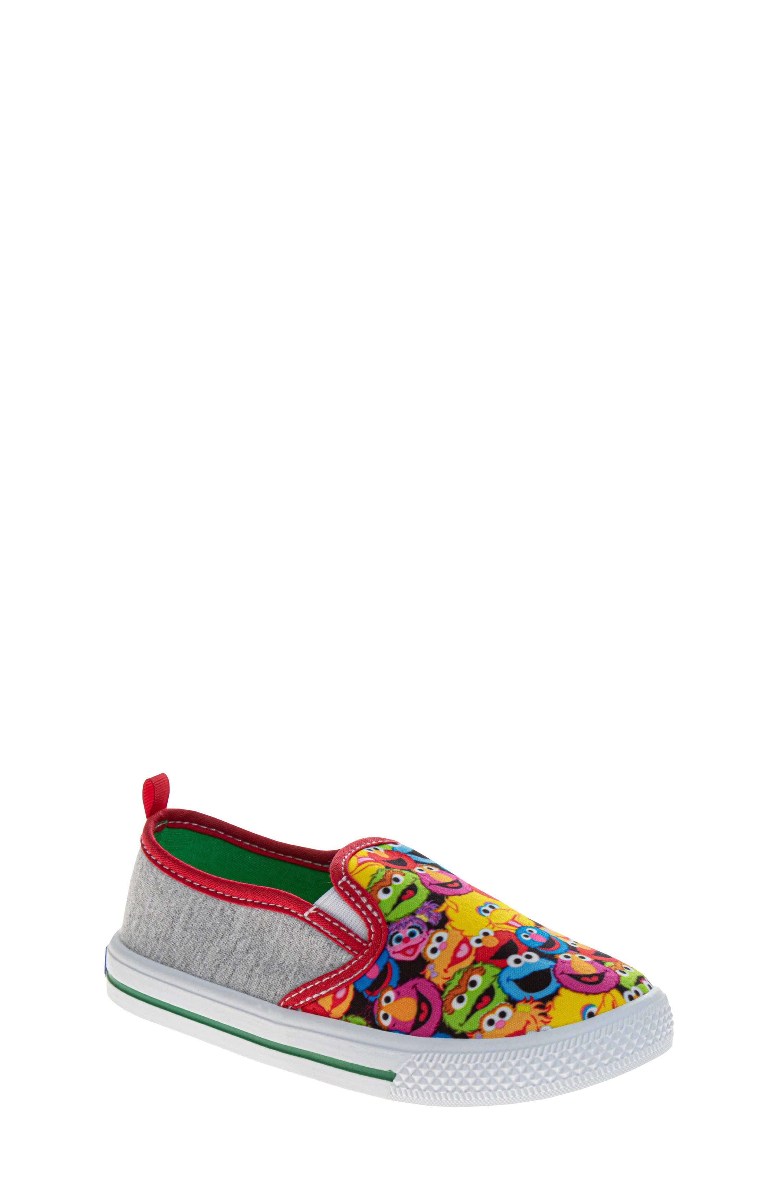 JOSMO x Sesame Street<sup>®</sup> Kids' All Your Friends Slip-On Sneaker, Main, color, 