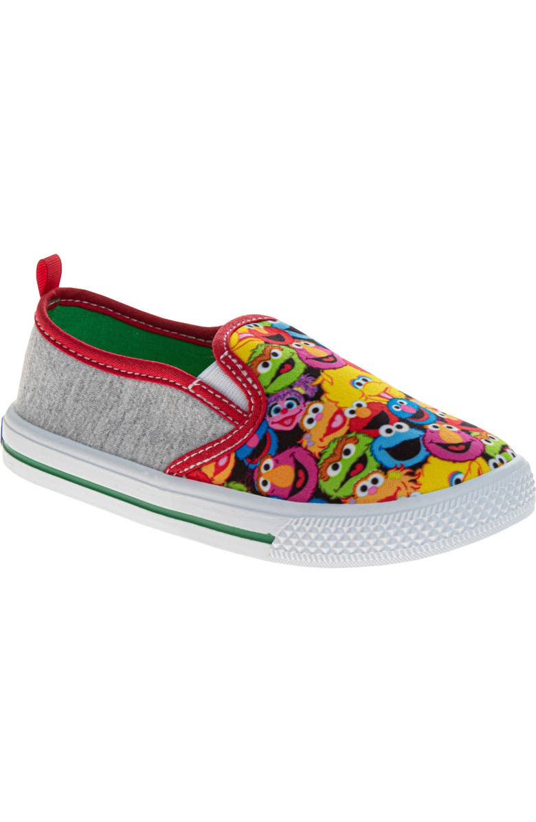 JOSMO x Sesame Street<sup>®</sup> Kids' All Your Friends Slip-On Sneaker, Main, color,