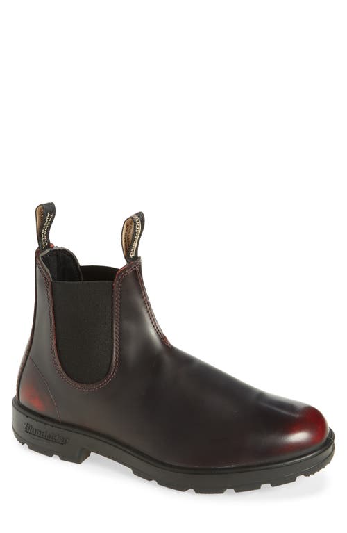 Blundstone Footwear Chelsea Boot in Bordeaux Brush 