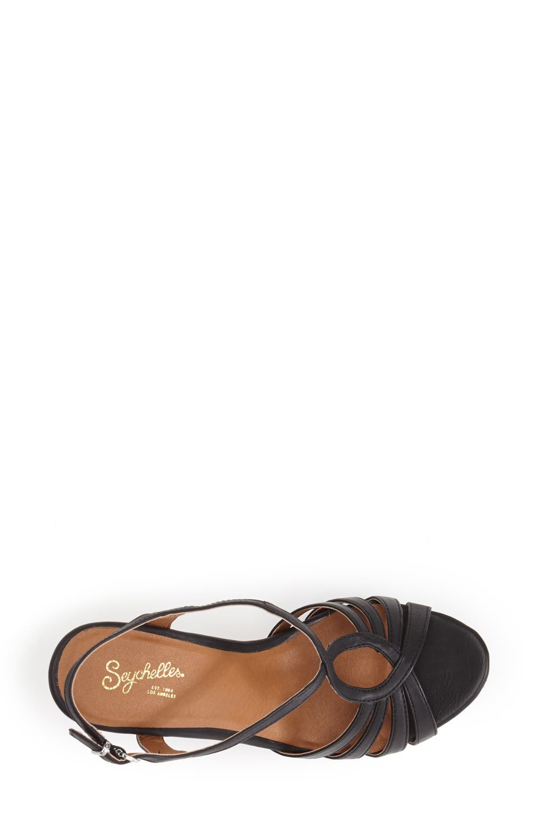 Seychelles 'Brunette' Wedge Sandal, Alternate, color, 