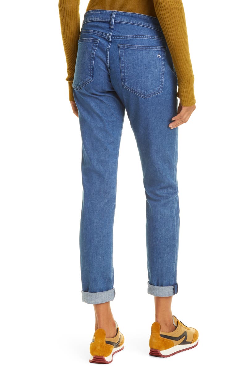 rag & bone Dre Low Rise Slim Boyfriend Jeans, Alternate, color,