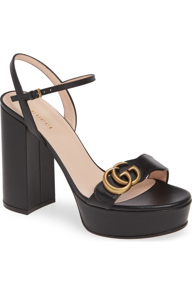 Gucci GG Platform Sandal, Main, color,