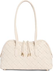 MODA LUXE Woven Shoulder Bag