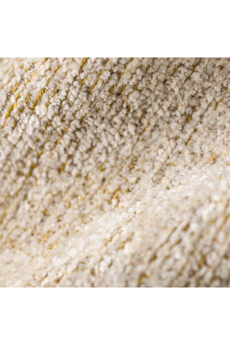 Comfort Honey Luxe Chenille Indoor & Outdoor Woven Accent Pillow, Alternate, color, Honey