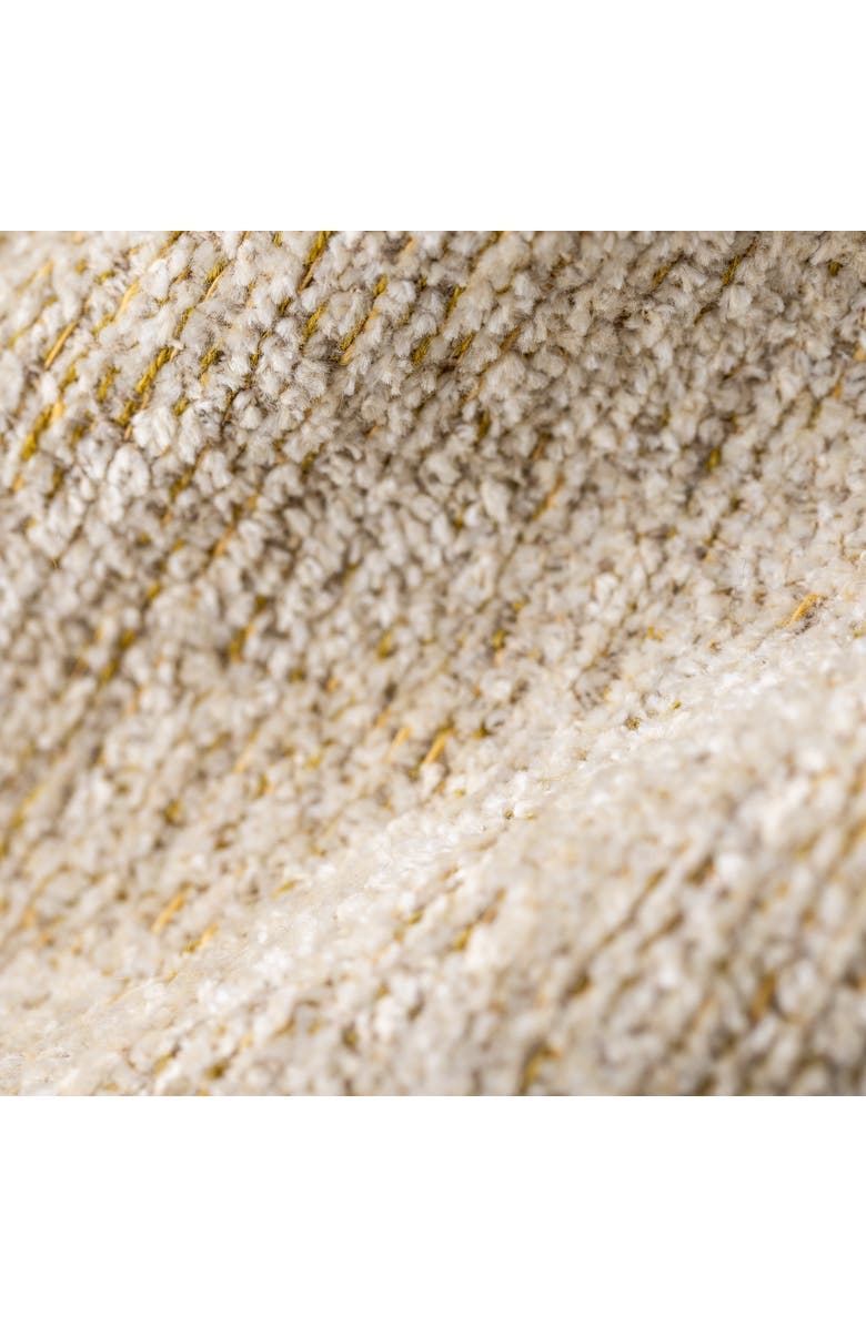 Elaine Smith Comfort Honey Luxe Chenille Indoor & Outdoor Woven Accent Pillow, Alternate, color, Honey