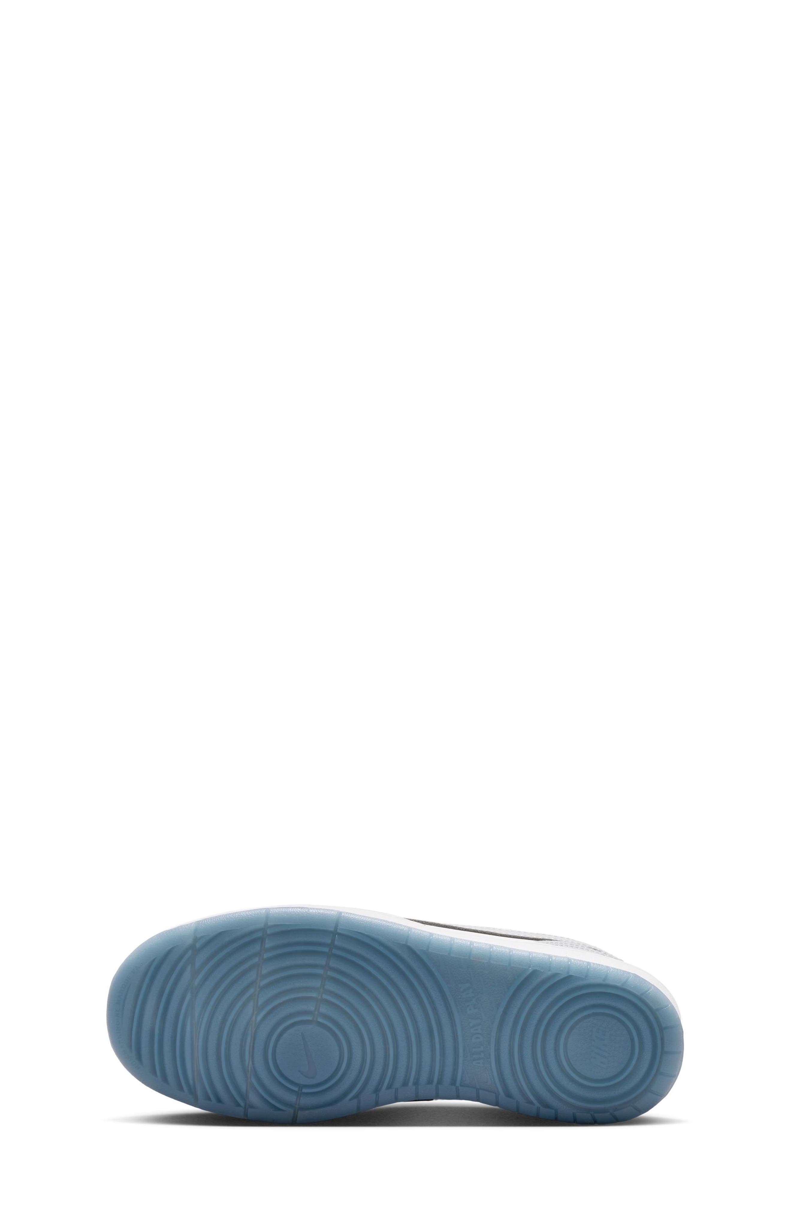 Kids' Court Borough Low Sneaker, Alternate, color, WHITE/ WOLF GREY/ WORK BLUE