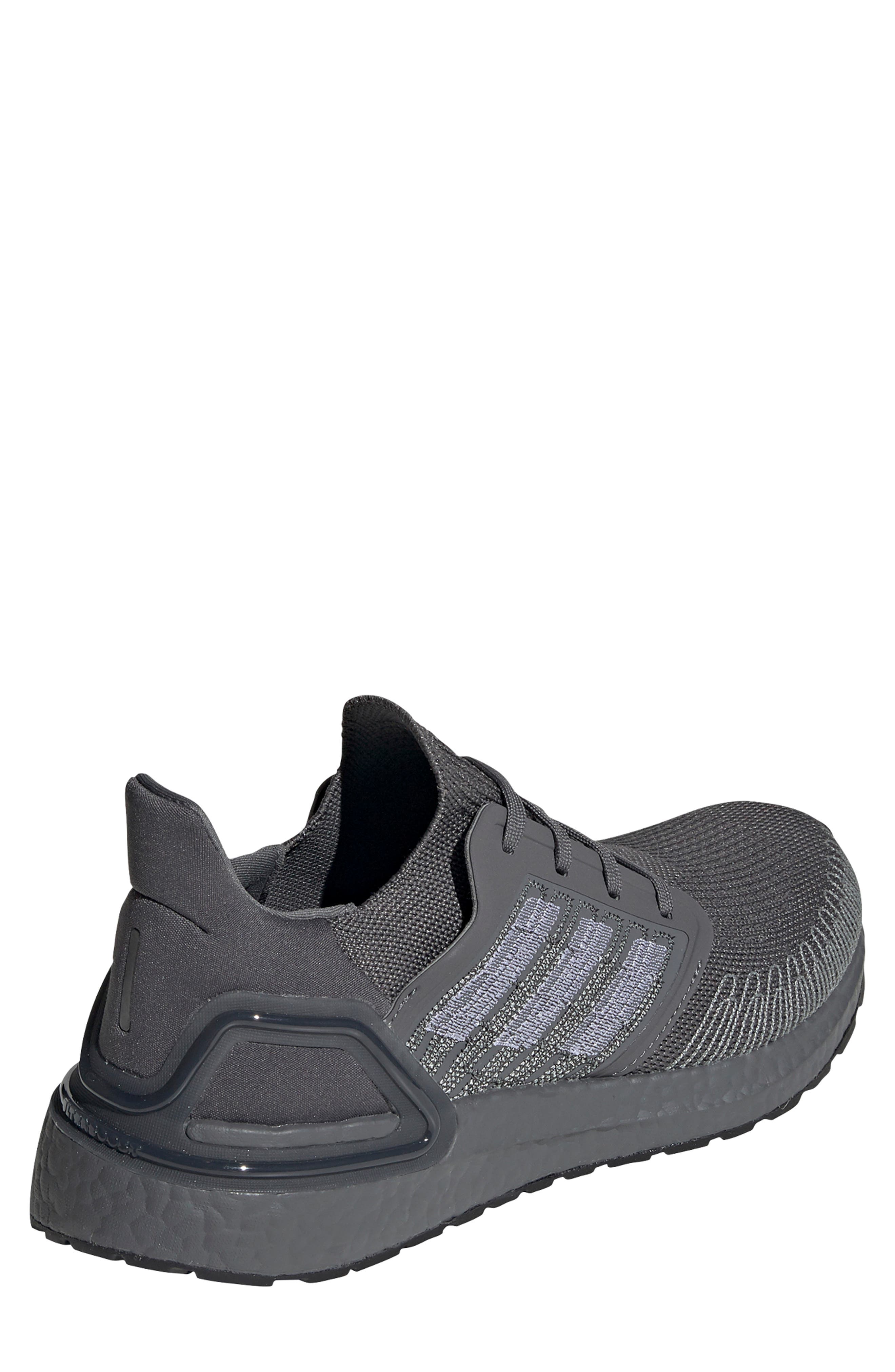 UltraBoost 20 Running Shoe, Alternate, color, WHITE/ GREY THREE F17