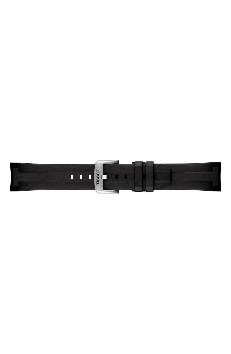 Tissot Seastar 2000 Professional Powermatic 80 Rubber Strap Watch, 46mm, Alternate, color,