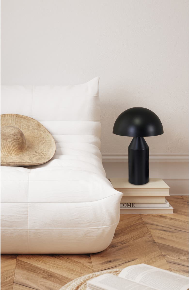 Brightech Venus 9.5" Modern LED Table Lamp with Dome Bowl Shade, Alternate, color,