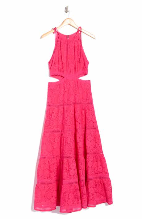Alice + Olivia Myrtice Sleeveless Tiered Dress