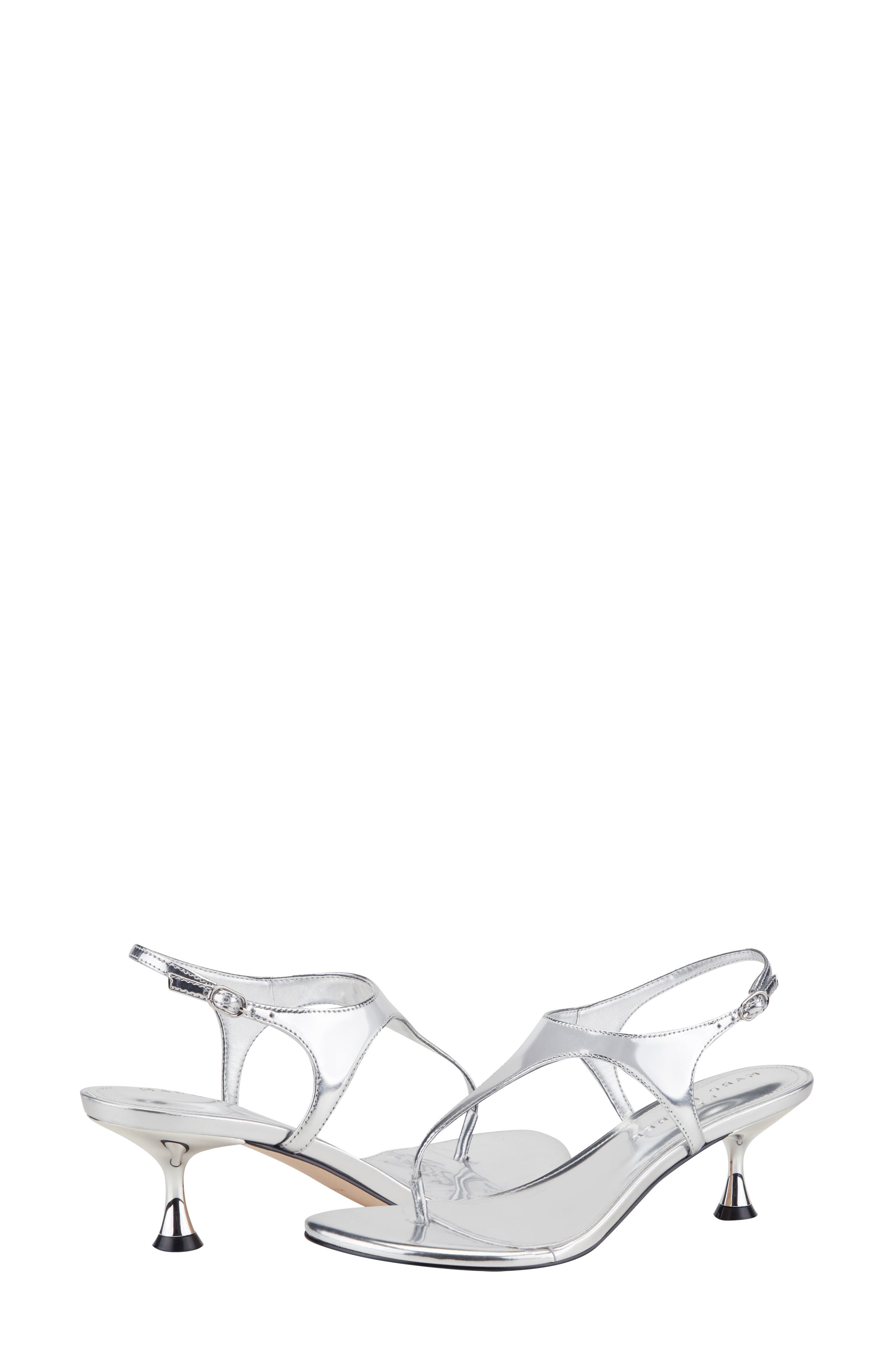 Pelysa Ankle Strap Sandal, Alternate, color, METALLIC SILVER