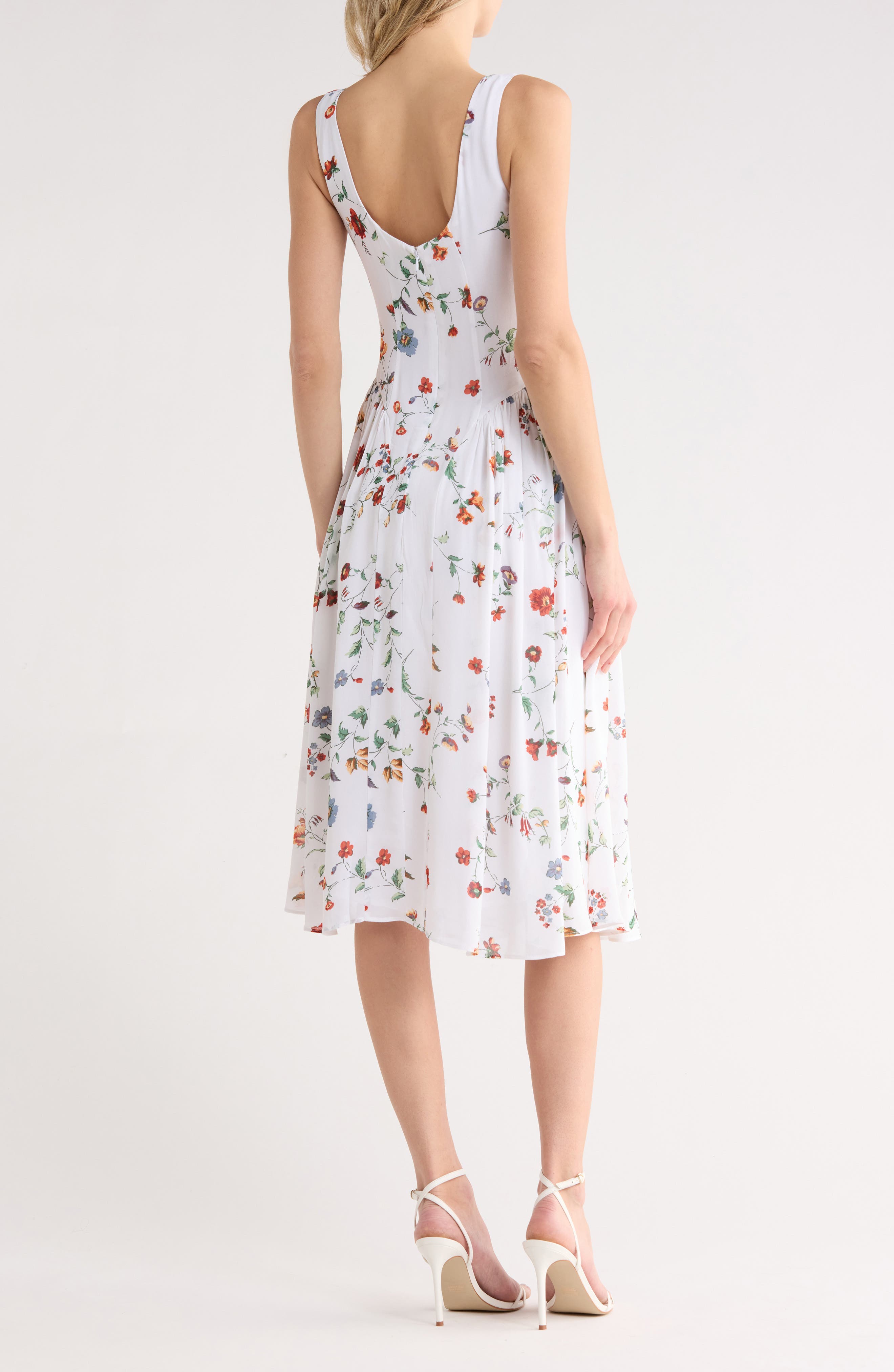 Ballet Neck Midi Dress - image 2
