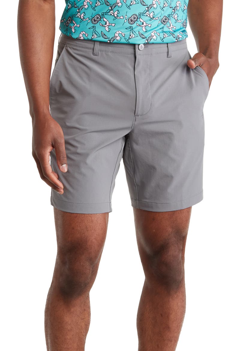 Performance Crossover Golf Shorts, Main, color, QUIET SHADE