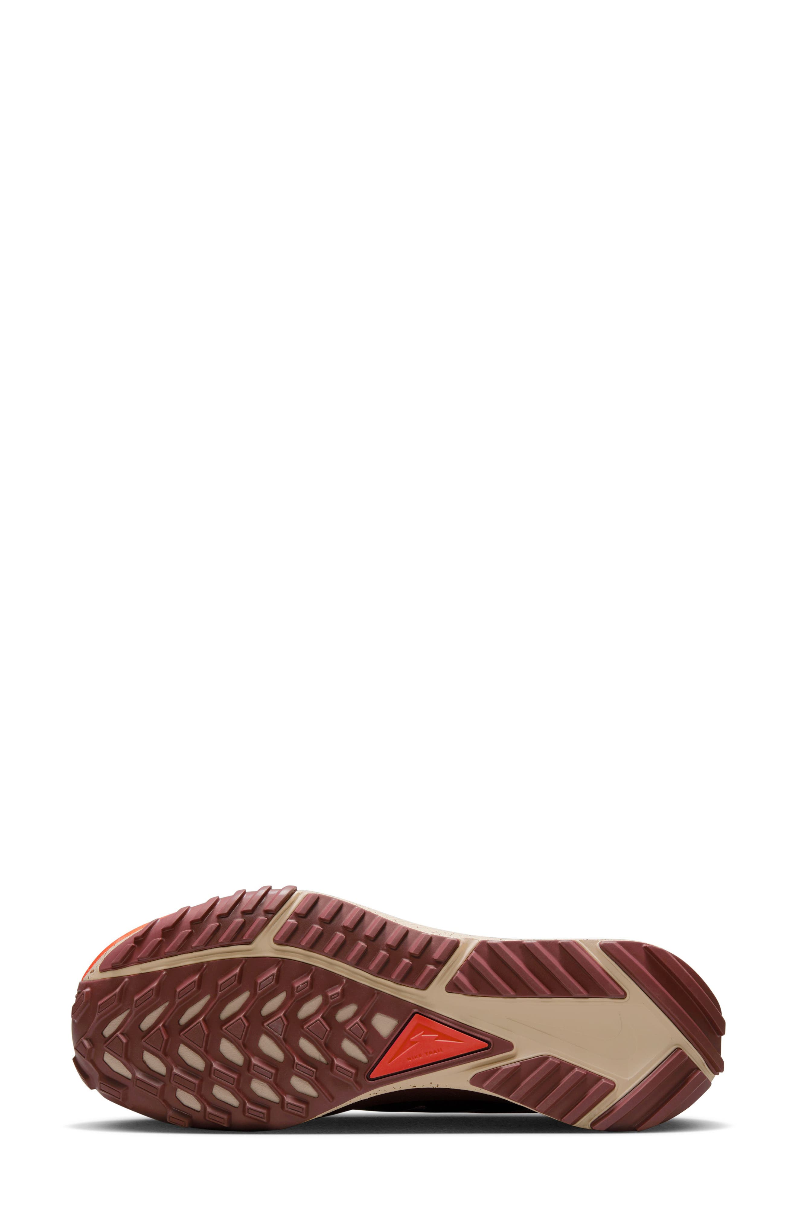 React Pegasus Trail 4 Gore-Tex® Waterproof Running Shoe, Alternate, color, TAUPE/ RED/ SAIL