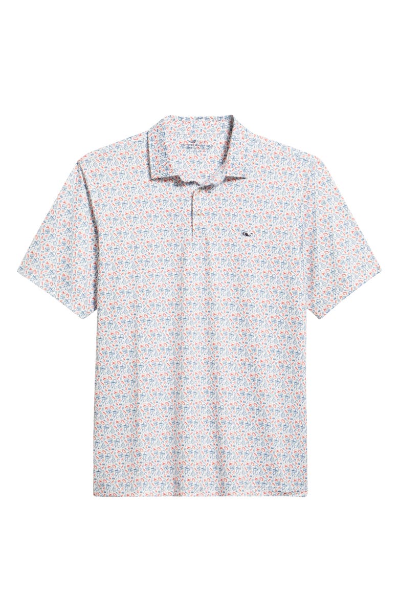 vineyard vines Sankaty Performance Polo, Alternate, color, Multi Color Tailgate