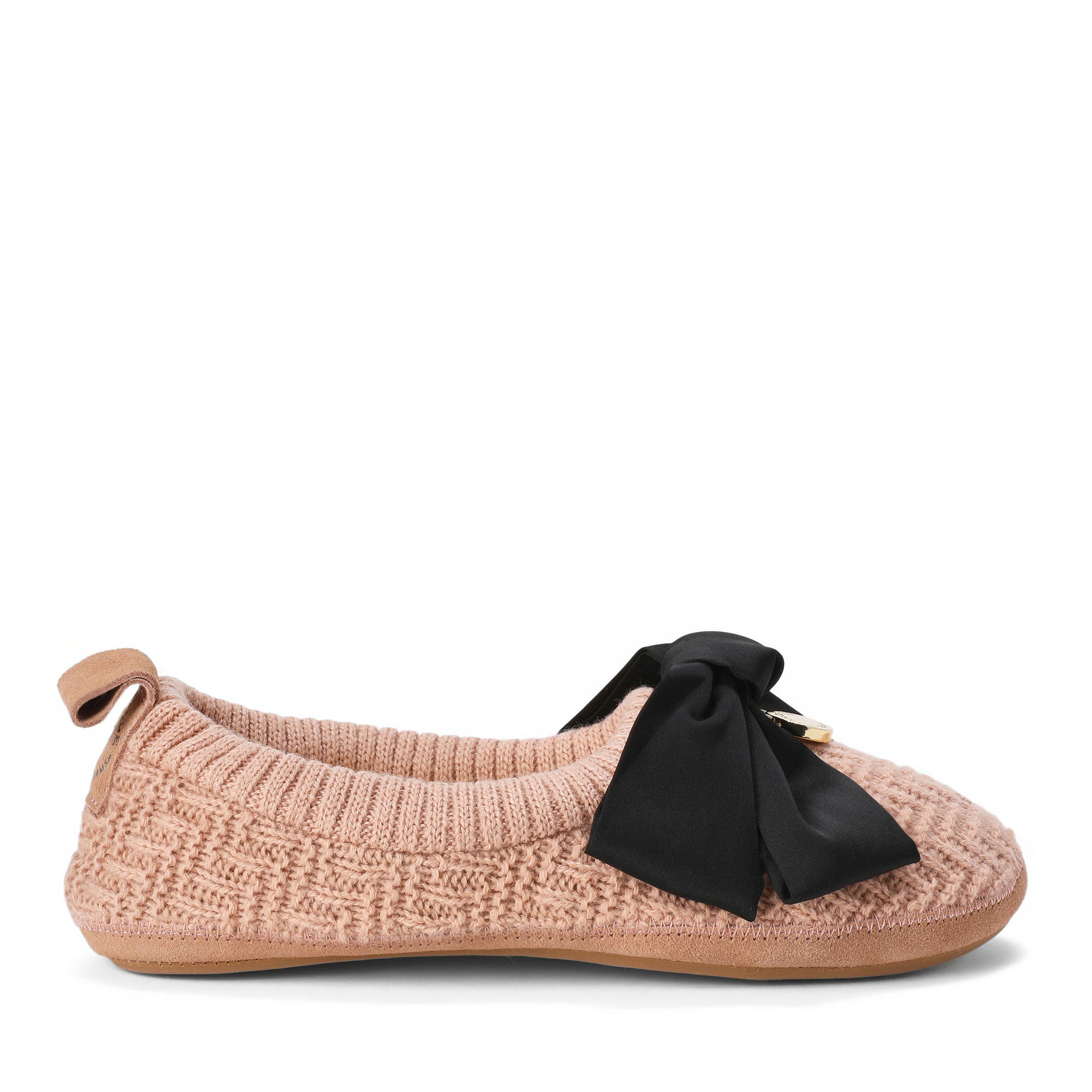 Fireside Bestie Ballet Slippers, Alternate, color, Peach