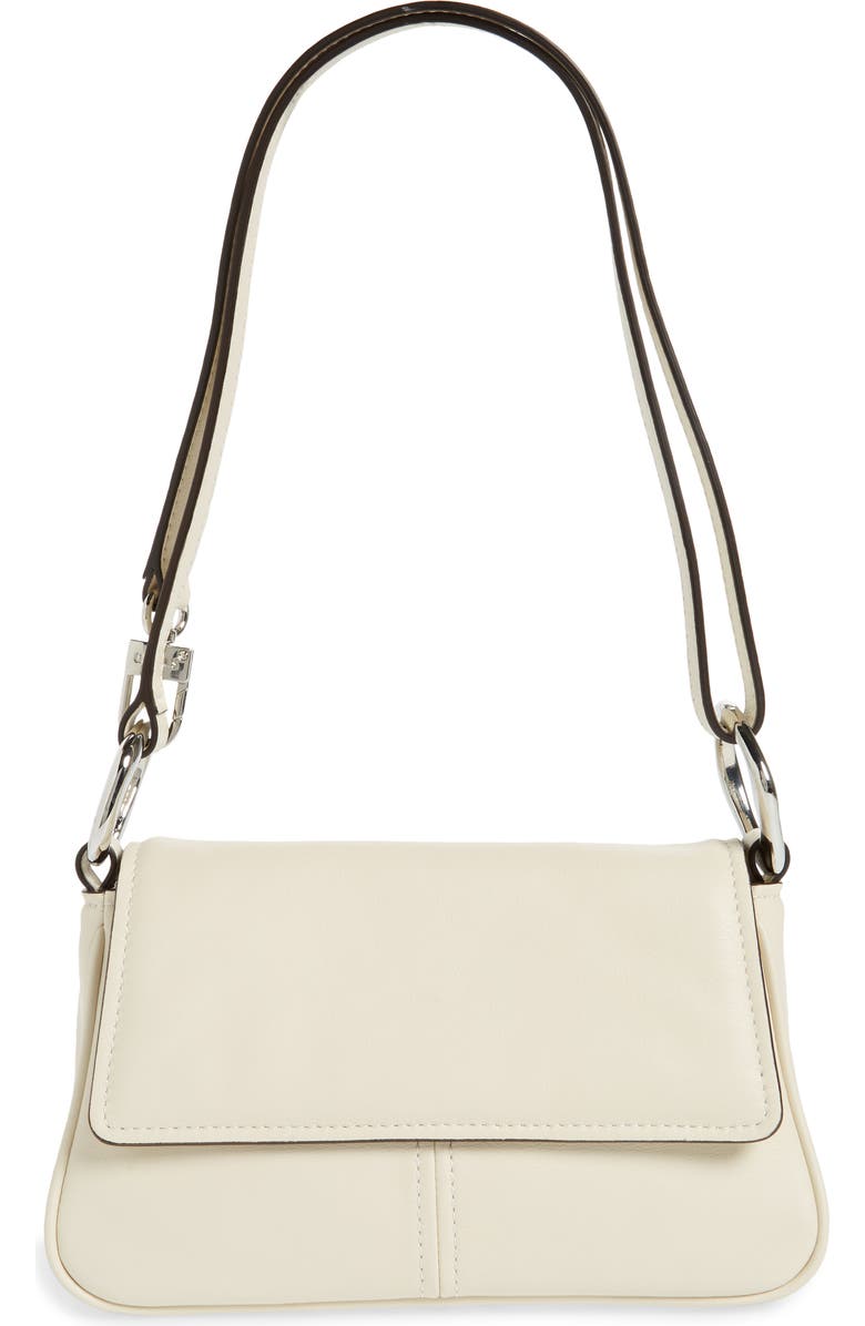 STAUD Tia Convertible Leather Shoulder Bag, Main, color,